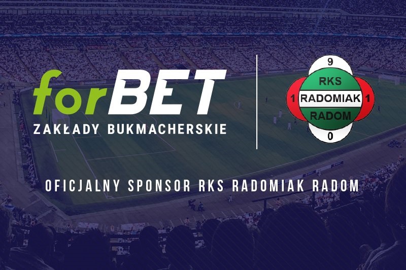 ForBET sponsorem Radomiaka Radom