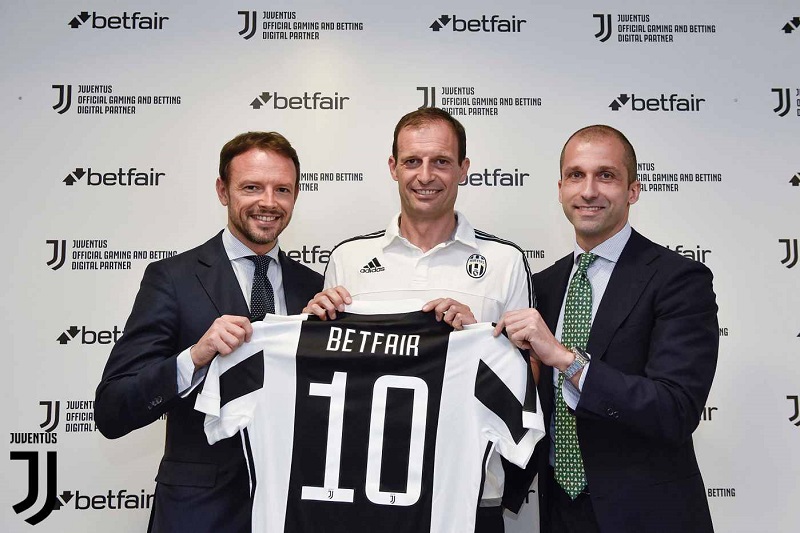 Betfair został oficjalnym partnerem Juventusu Turyn