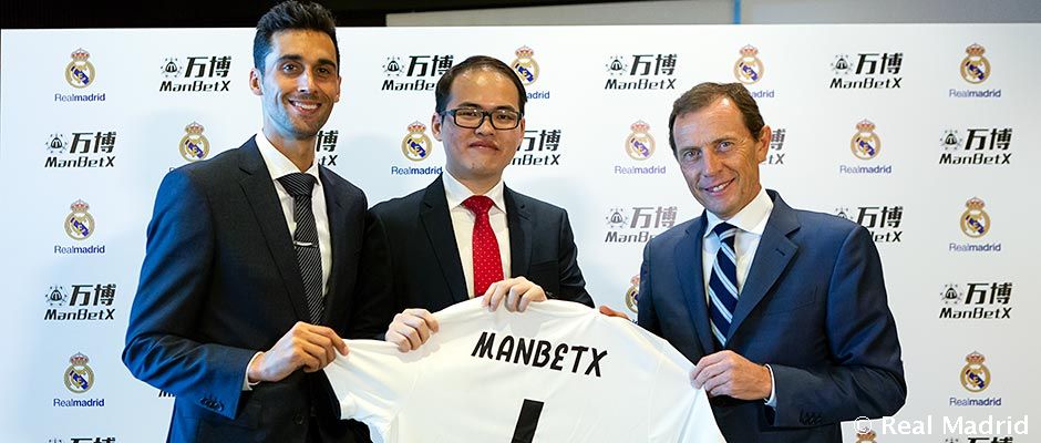 Real Madryt podpisuje umowę sponsorską z ManBetx