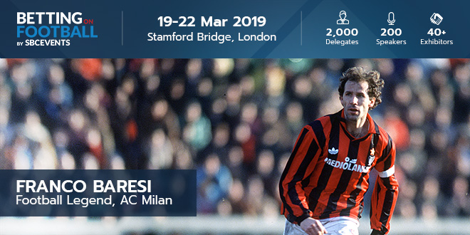 Legenda AC Milan otworzy konferencje Betting of Football 2019