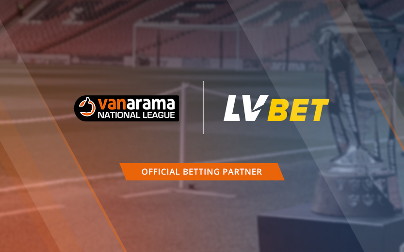 LV BET Oficjalnym Partnerem Bukmacherskim Vanarama National League