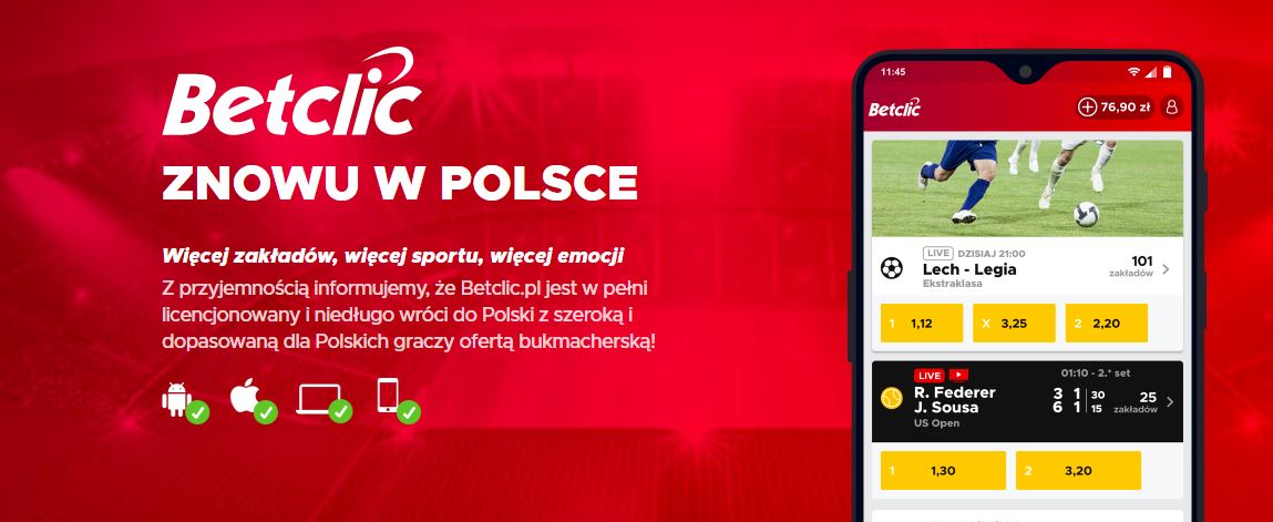Betclic wchodzi do Polski. Co zaoferuje nowym graczom?