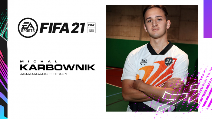 Michał Karbownik polskim Ambasadorem gry FIFA 21