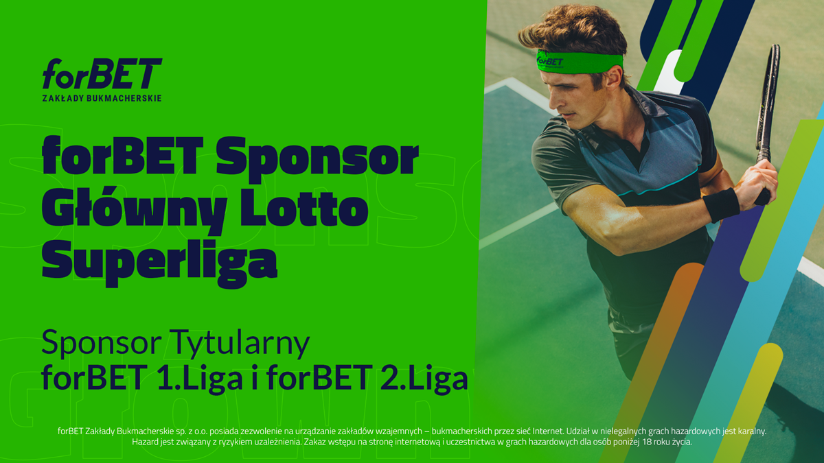 forBET sponsorem tenisowej Lotto SuperLIGI!