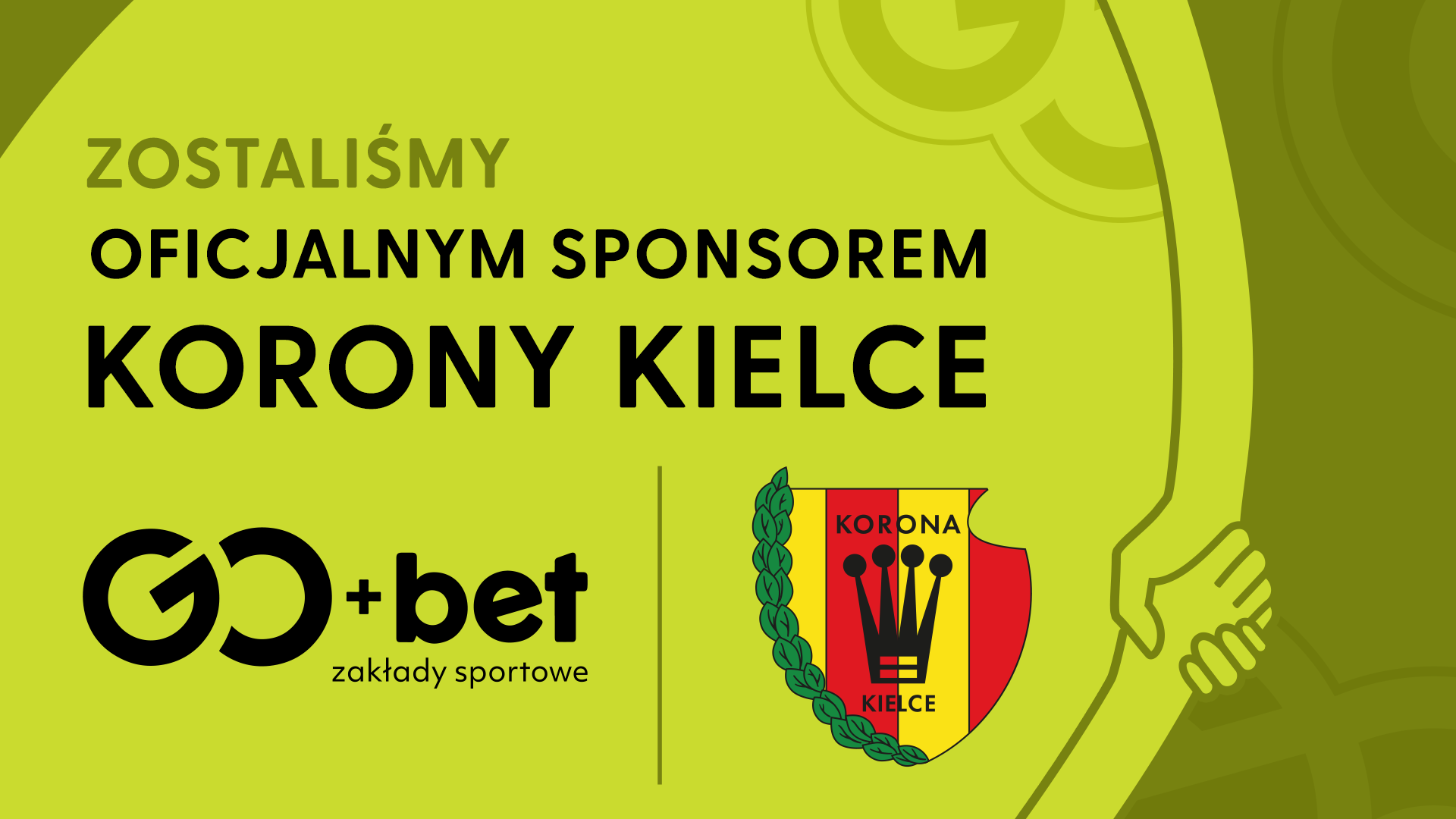 GO+bet oficjalnym sponsorem Korony Kielce