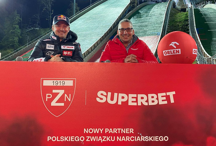 Superbet oficjalnym partnerem Reprezentacji Polski w skokach narciarskich